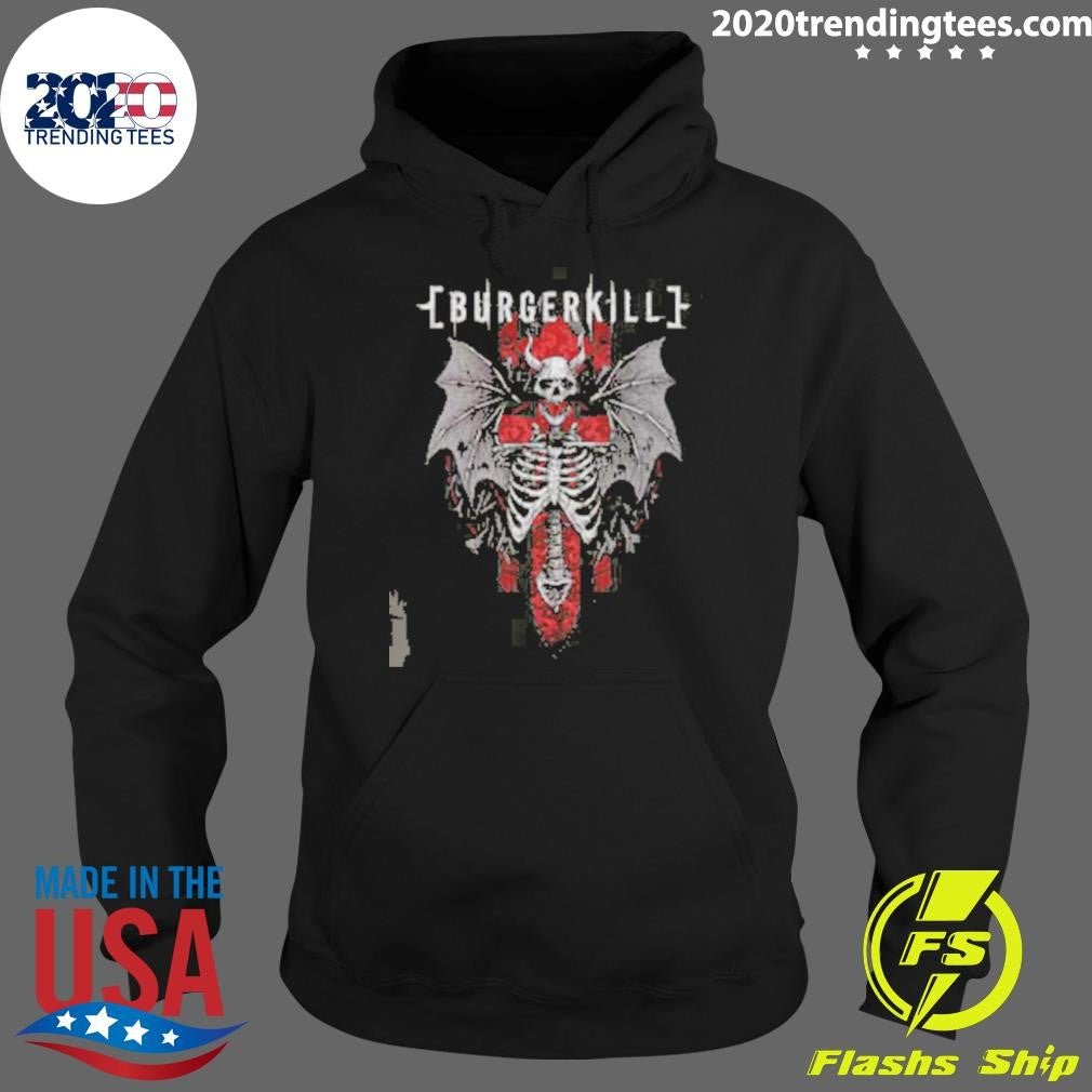 Burgerkill Skeleton Wings Shirt