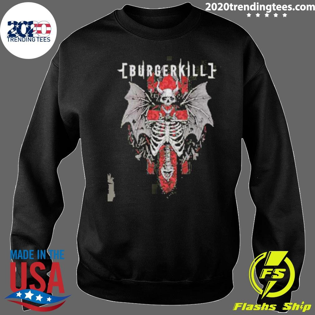Burgerkill Skeleton Wings Shirt