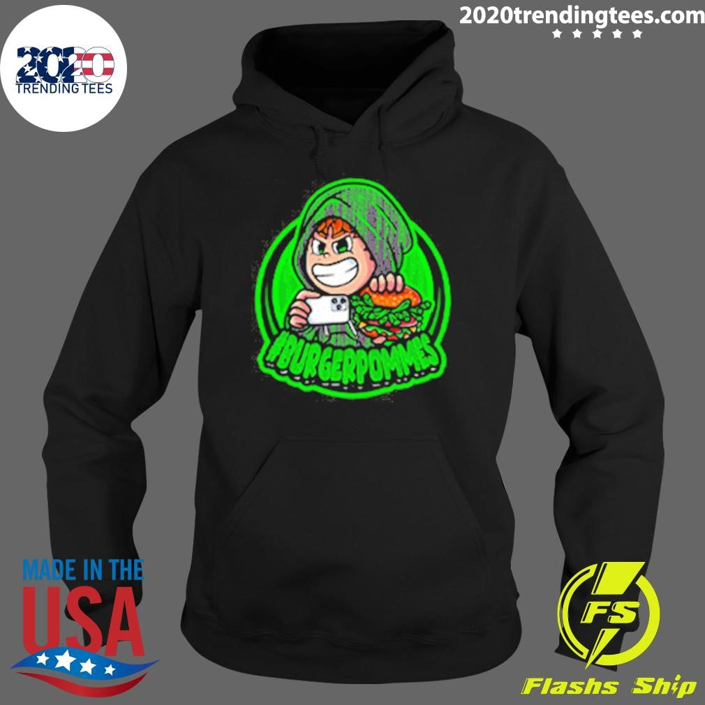 Burgerpommes Hacker Merch Shirt