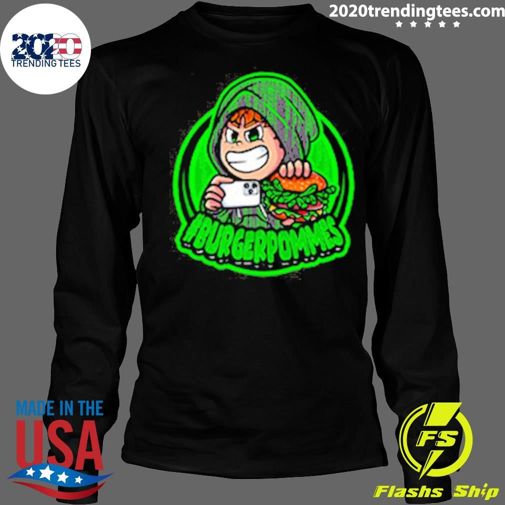Burgerpommes Hacker Merch Shirt