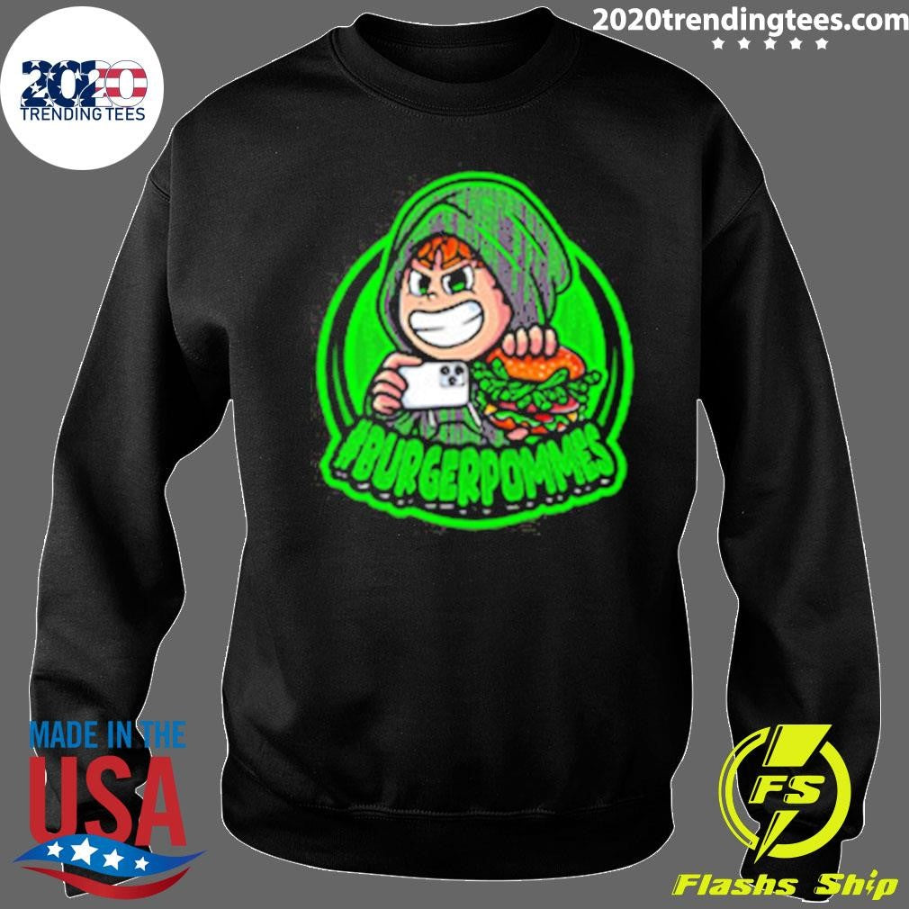 Burgerpommes Hacker Merch Shirt