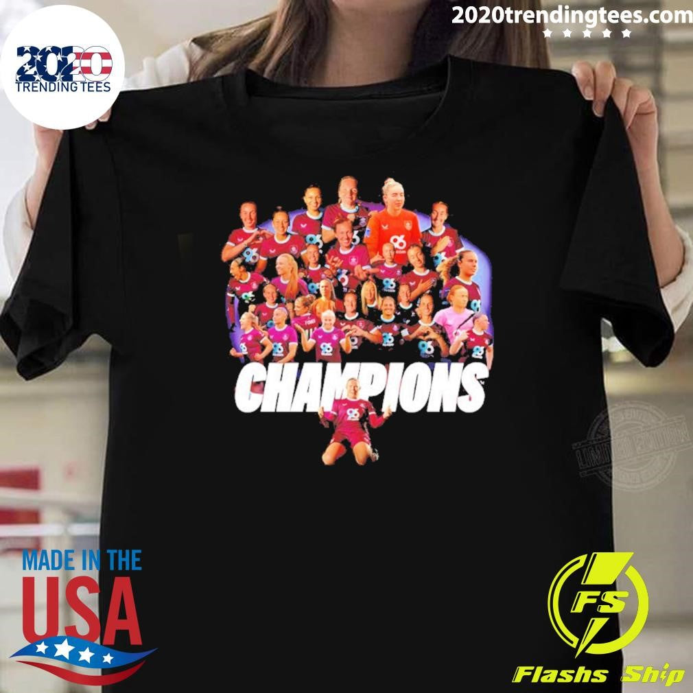 Burnley F.c. Women 2026 Northern Premier Divisionchampions Shirt