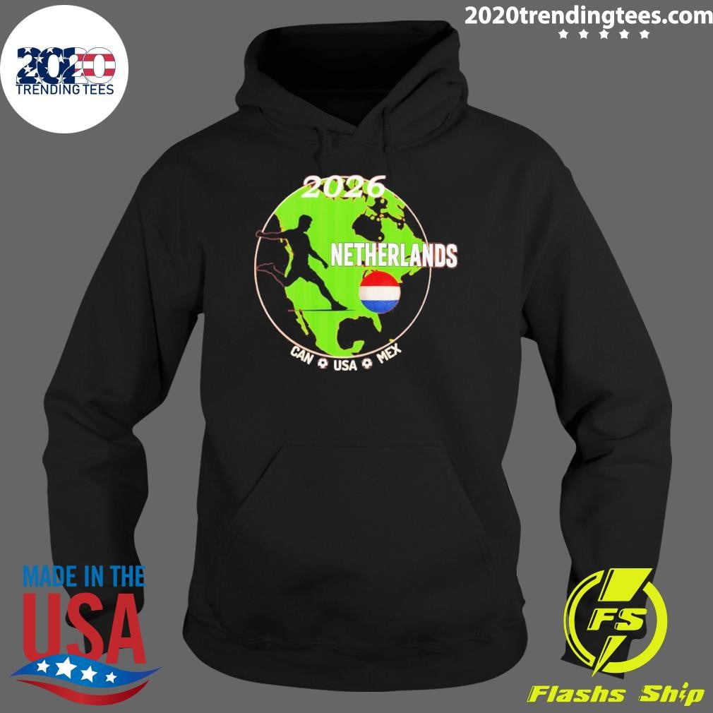 CAN USA MEX World Cup 2026 Netherlands Football Shirt