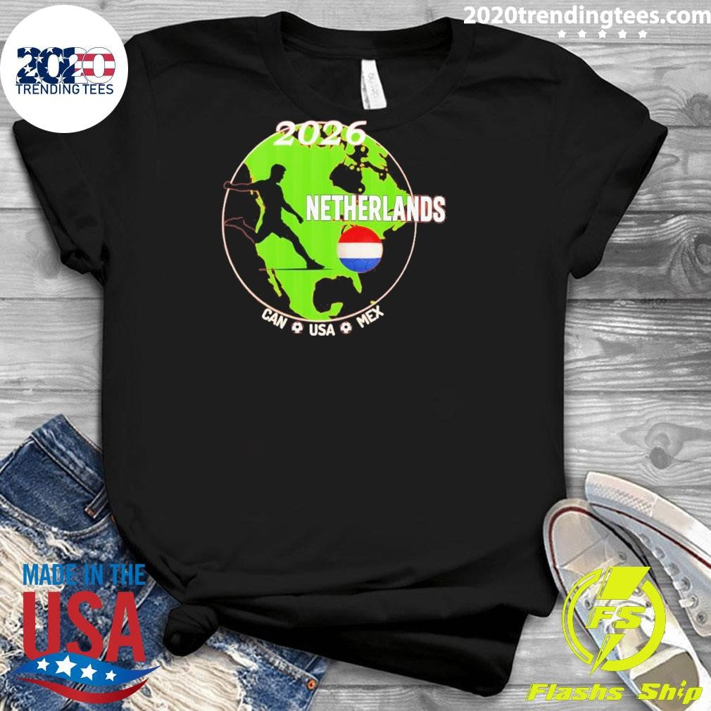 CAN USA MEX World Cup 2026 Netherlands Football Shirt