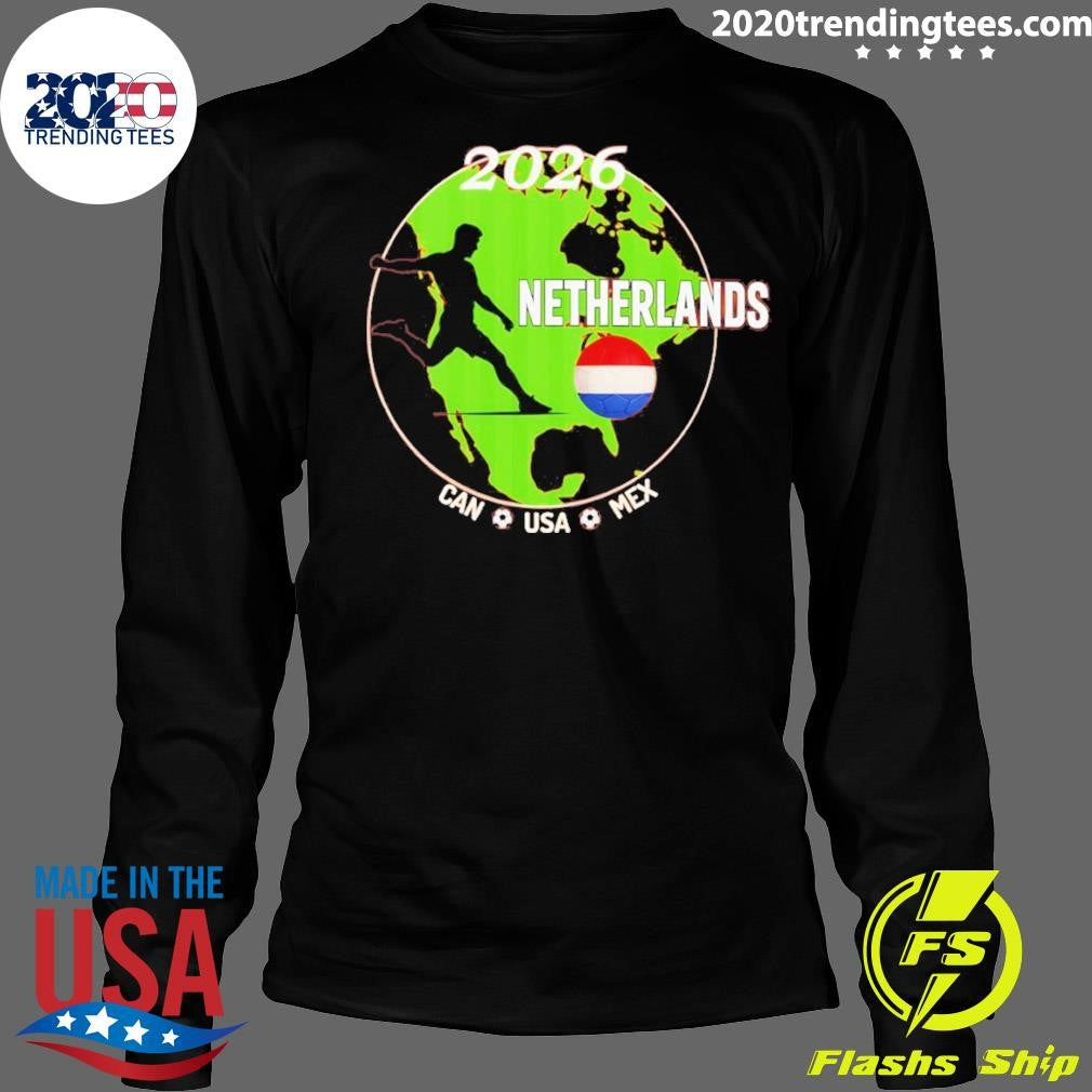 CAN USA MEX World Cup 2026 Netherlands Football Shirt