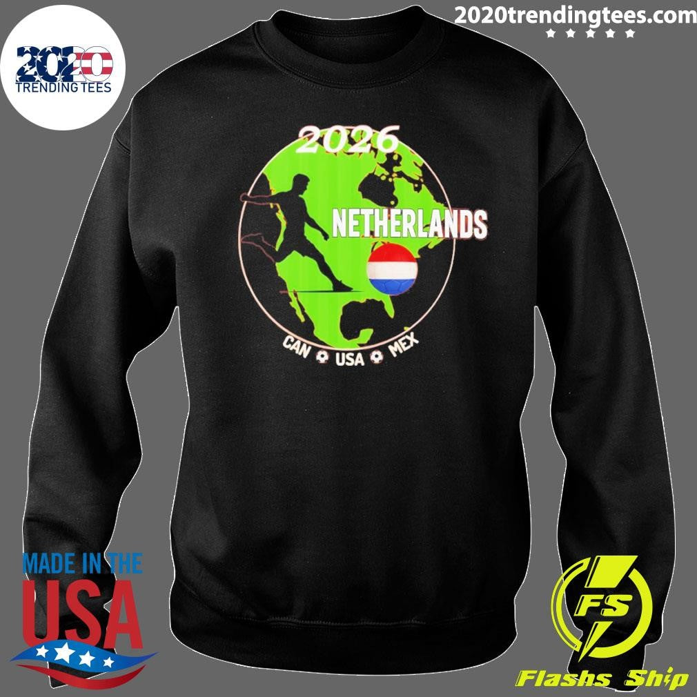CAN USA MEX World Cup 2026 Netherlands Football Shirt