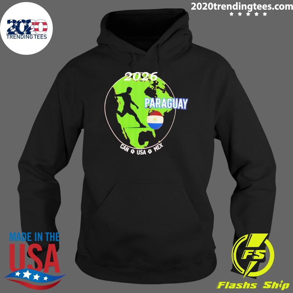 CAN USA MEX World Cup 2026 Paraguay Football Shirt