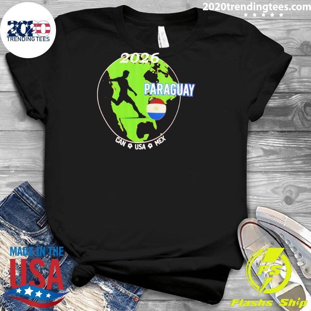 CAN USA MEX World Cup 2026 Paraguay Football Shirt
