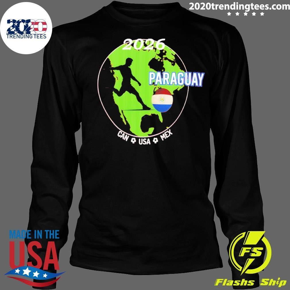 CAN USA MEX World Cup 2026 Paraguay Football Shirt