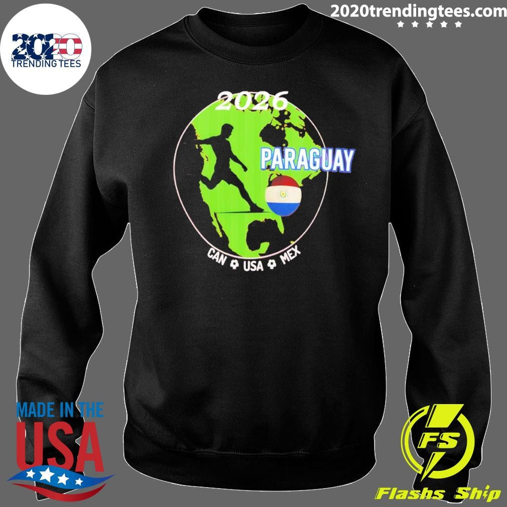 CAN USA MEX World Cup 2026 Paraguay Football Shirt