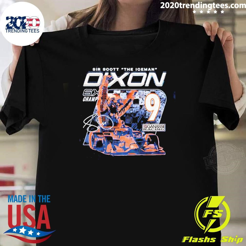 CGR Sir Scott The Iceman Dixon Six-Time Champ Signature Shirt