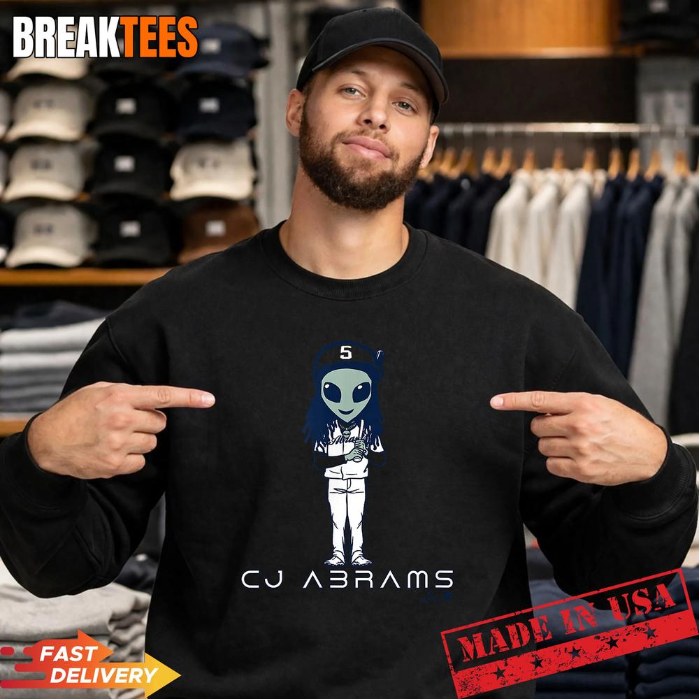 CJ Abrams The Alien Washington DC Baseball Shirt
