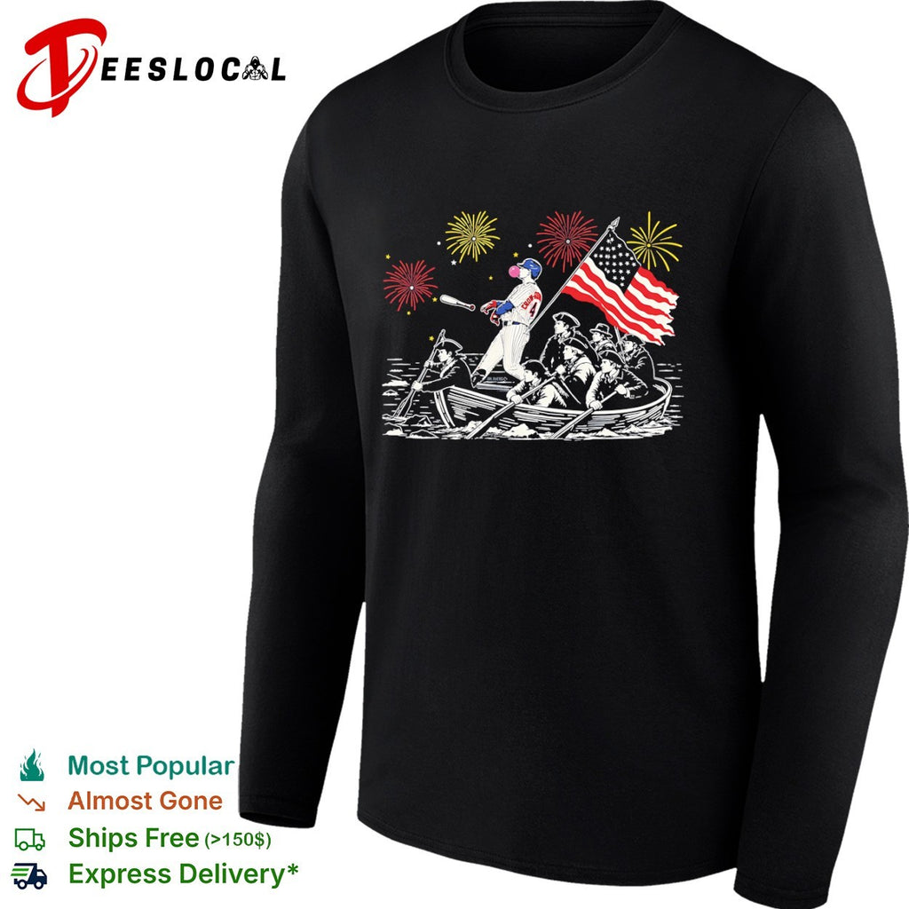 CJ Cron Colorado Rockies MLB Washington Crossing the Delaware shirt