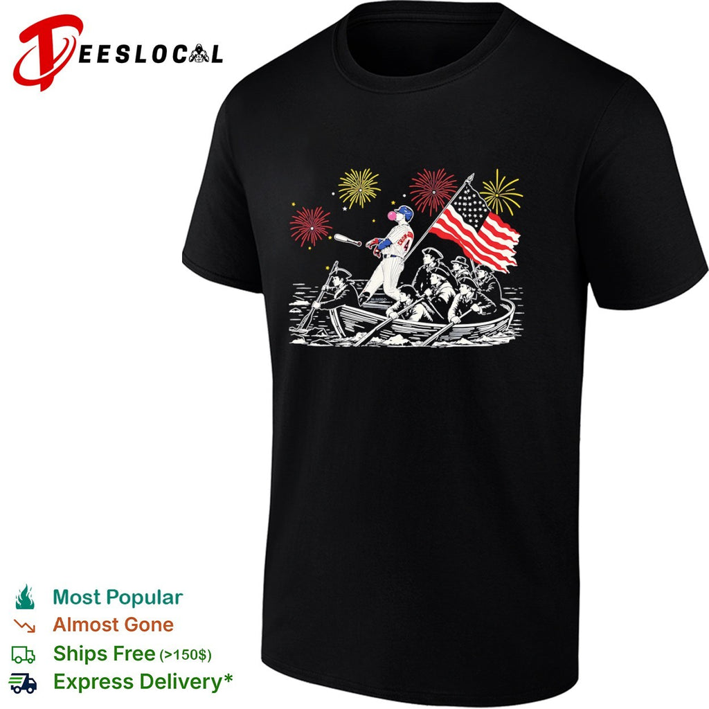 CJ Cron Colorado Rockies MLB Washington Crossing the Delaware shirt
