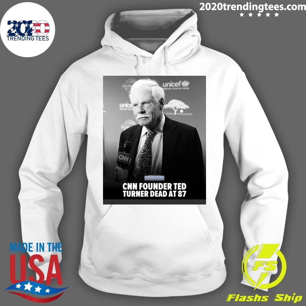 CNN Founder Ted Turner Dead At 87, 1938-2026 Shirt
