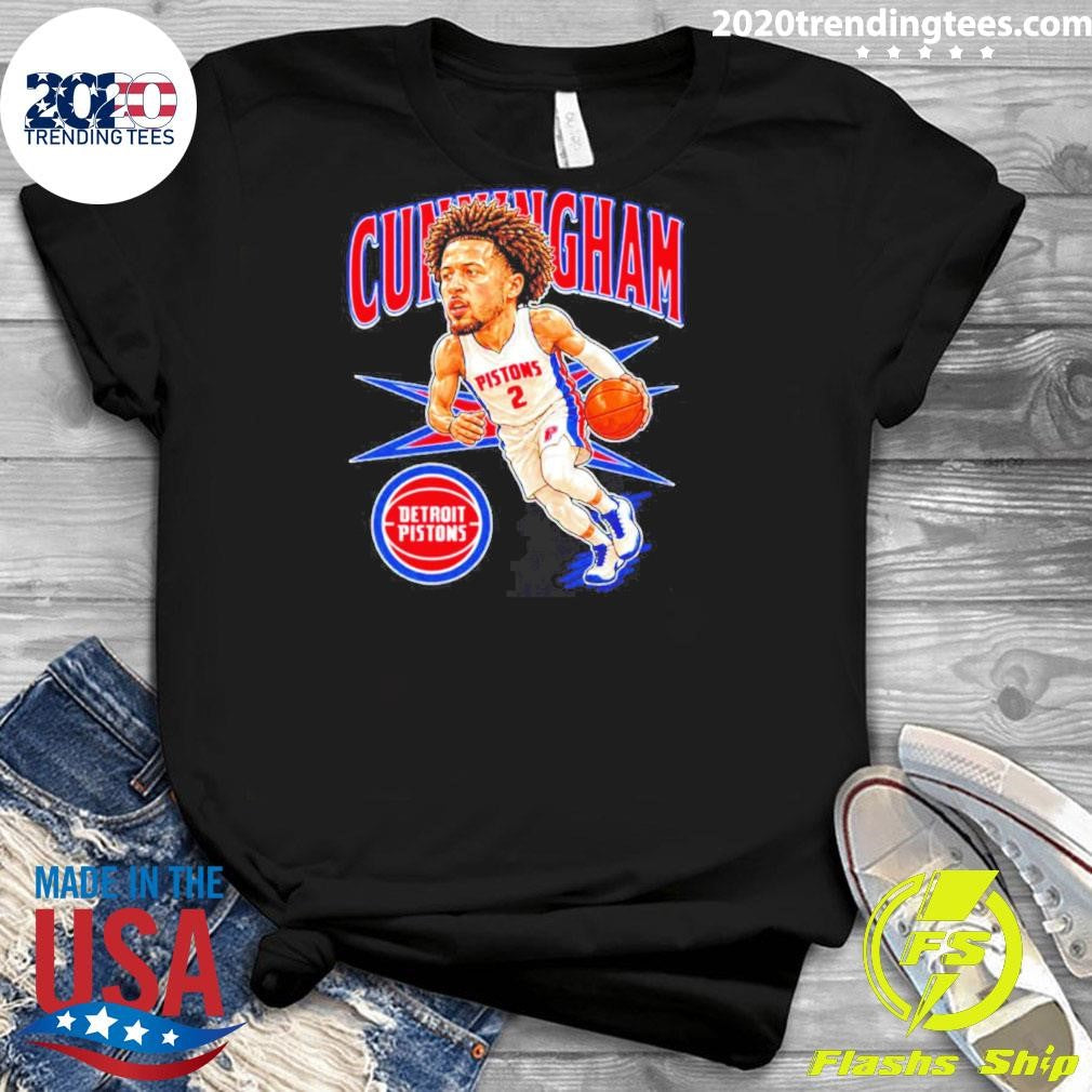 Cade Cunningham Detroit Pistons Big Head Shirt