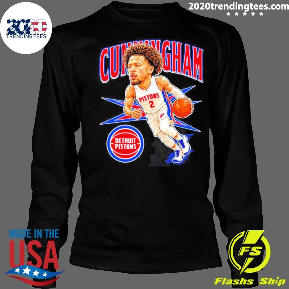 Cade Cunningham Detroit Pistons Big Head Shirt