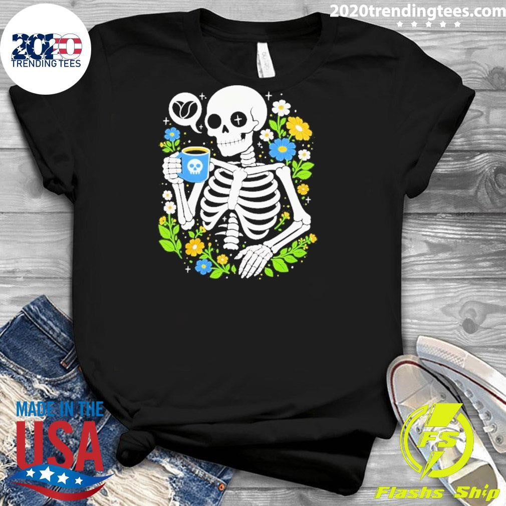 Caffeine And Plants Society Meme Shirt