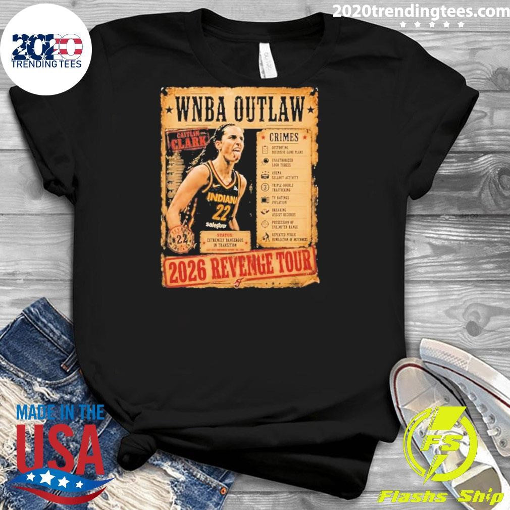 Caitlin Clark Outlaw 2026 Revenge Tour Shirt