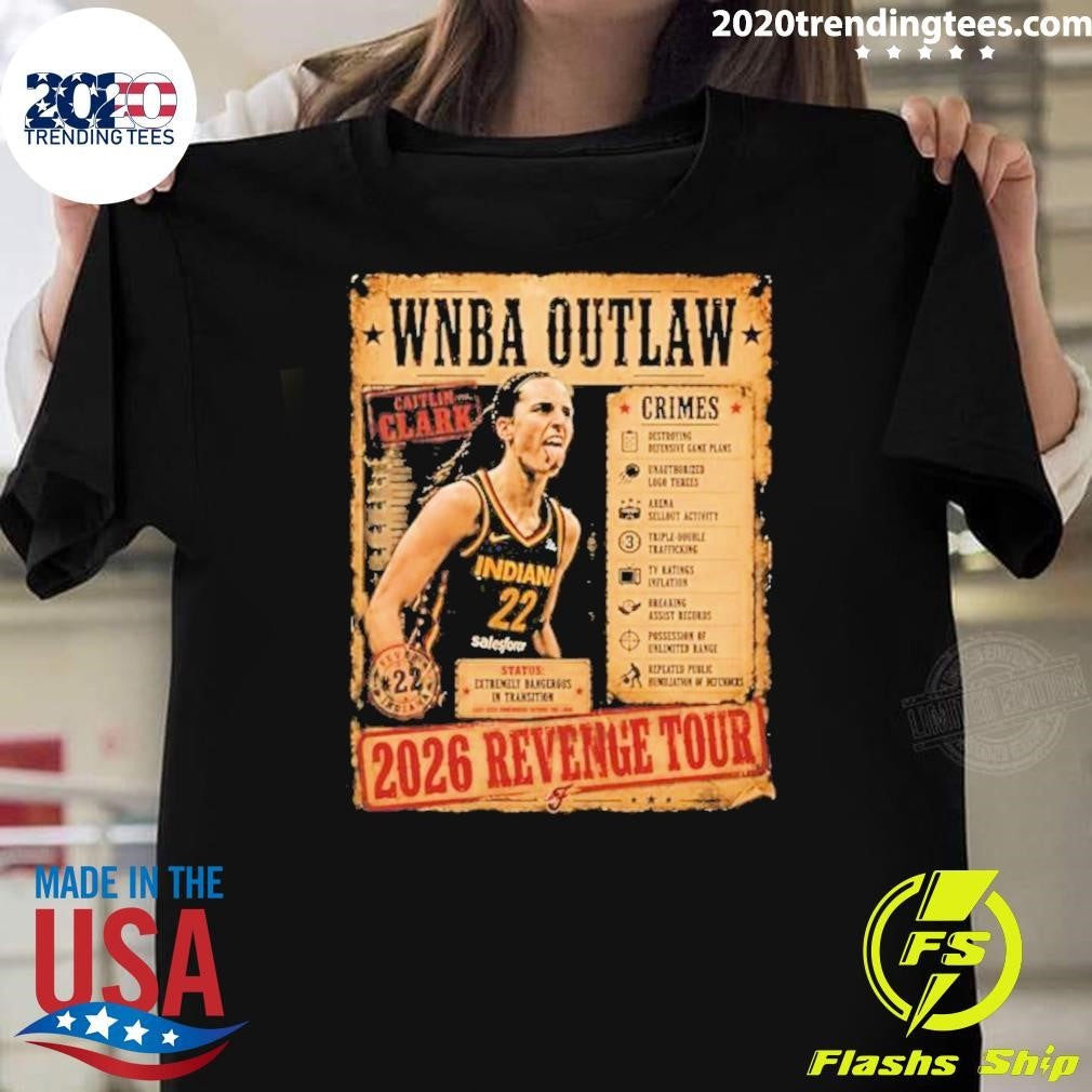 Caitlin Clark Outlaw 2026 Revenge Tour Shirt