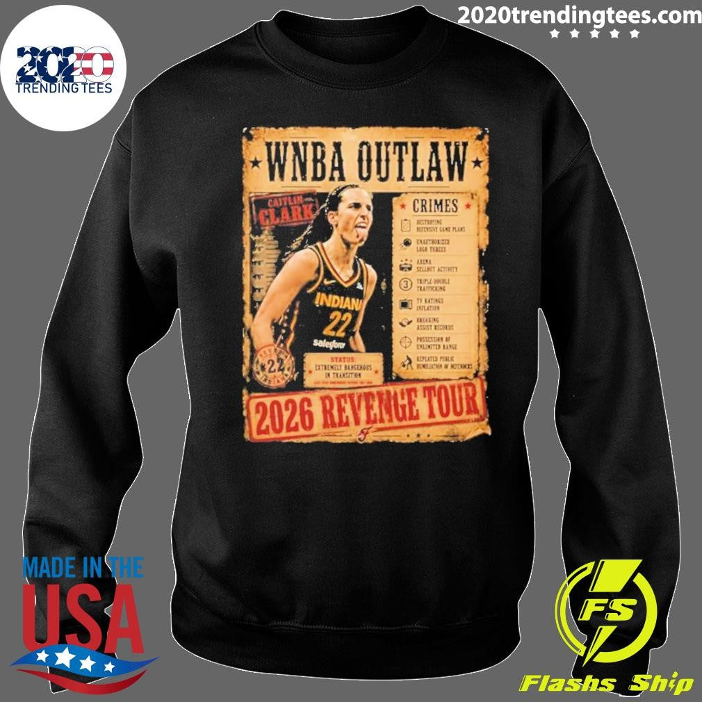 Caitlin Clark Outlaw 2026 Revenge Tour Shirt
