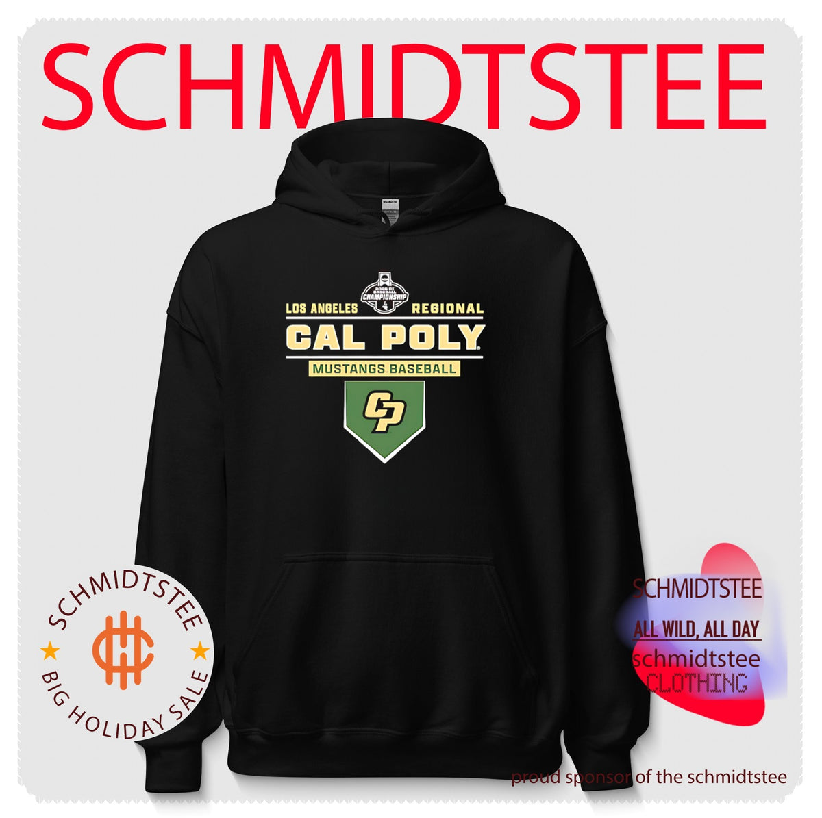 Cal Poly Baseball 2026 Regional Bound shirt