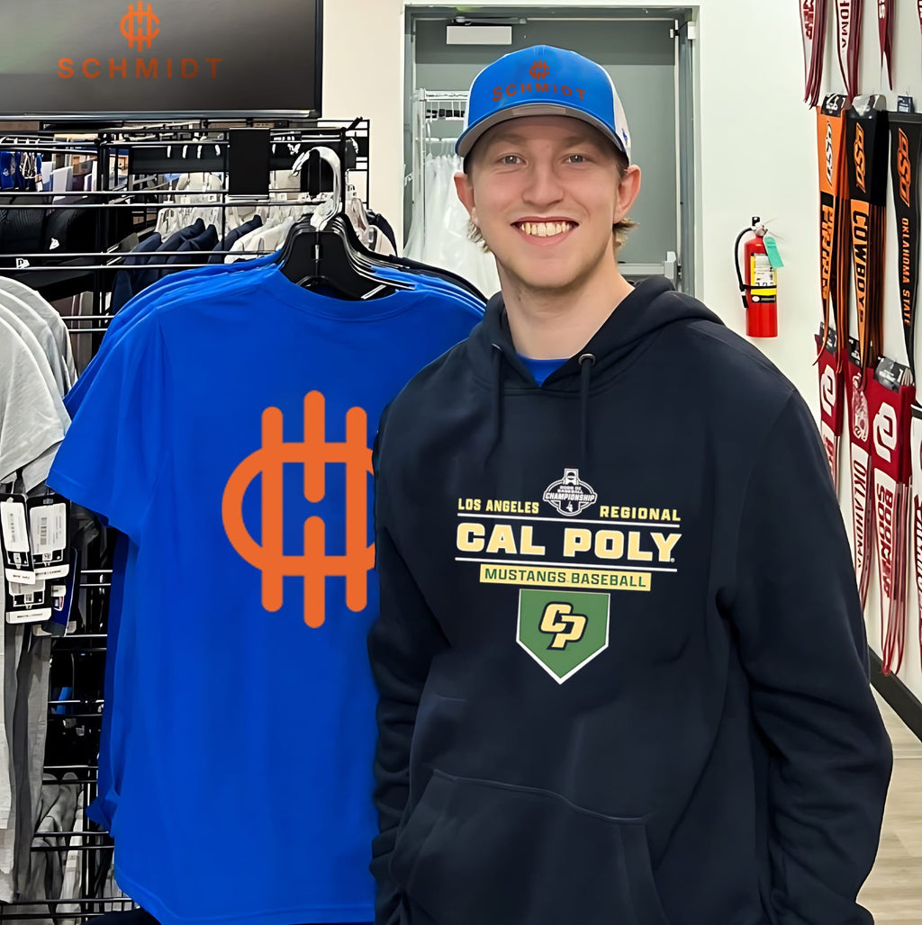 Cal Poly Baseball 2026 Regional Bound shirt
