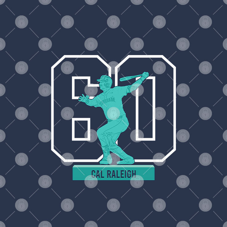 Cal Raleigh Historic 60 Home Run Season Shirt