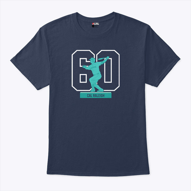 Cal Raleigh Historic 60 Home Run Season Shirt