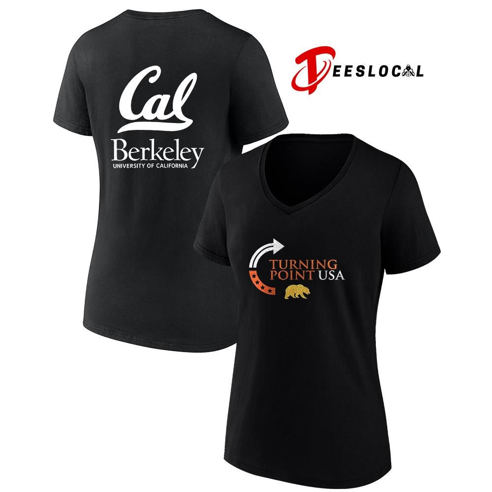 California Golden Bears x Berkeley university of California x Charlie Kirk turning point USA shirt