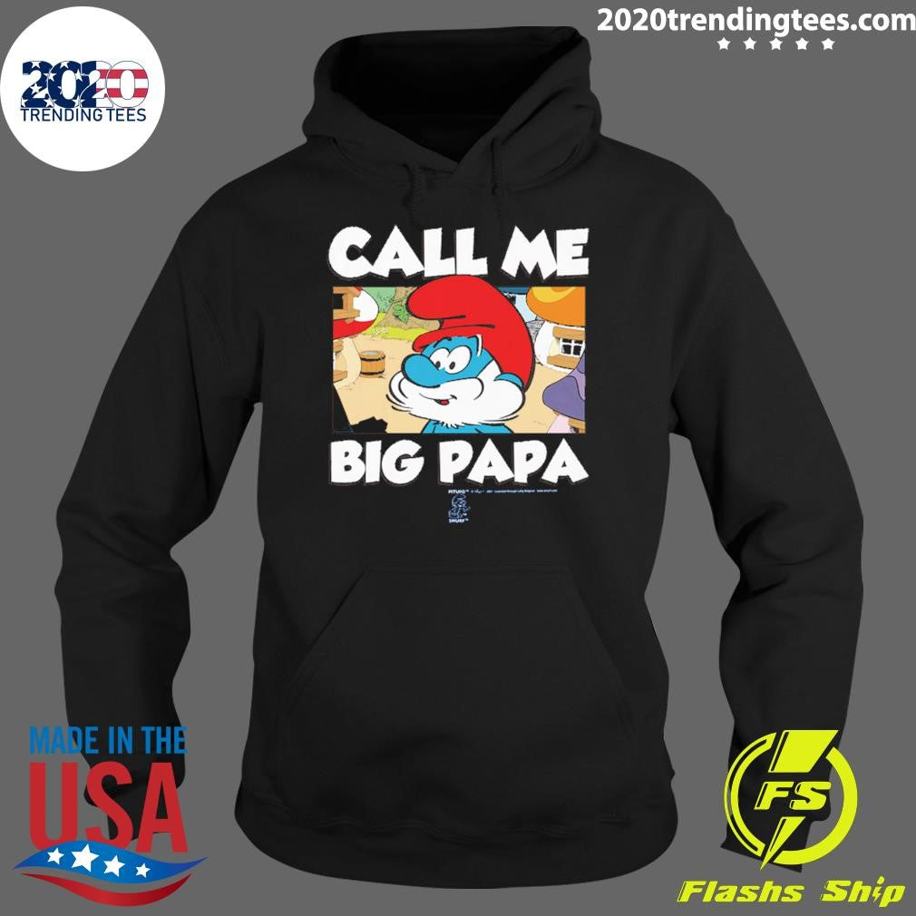 Call Me Big Papa Smurfs Shirt