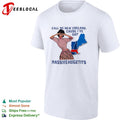 Call me New England cause I’ve got massive huge tits pinup woman shirt
