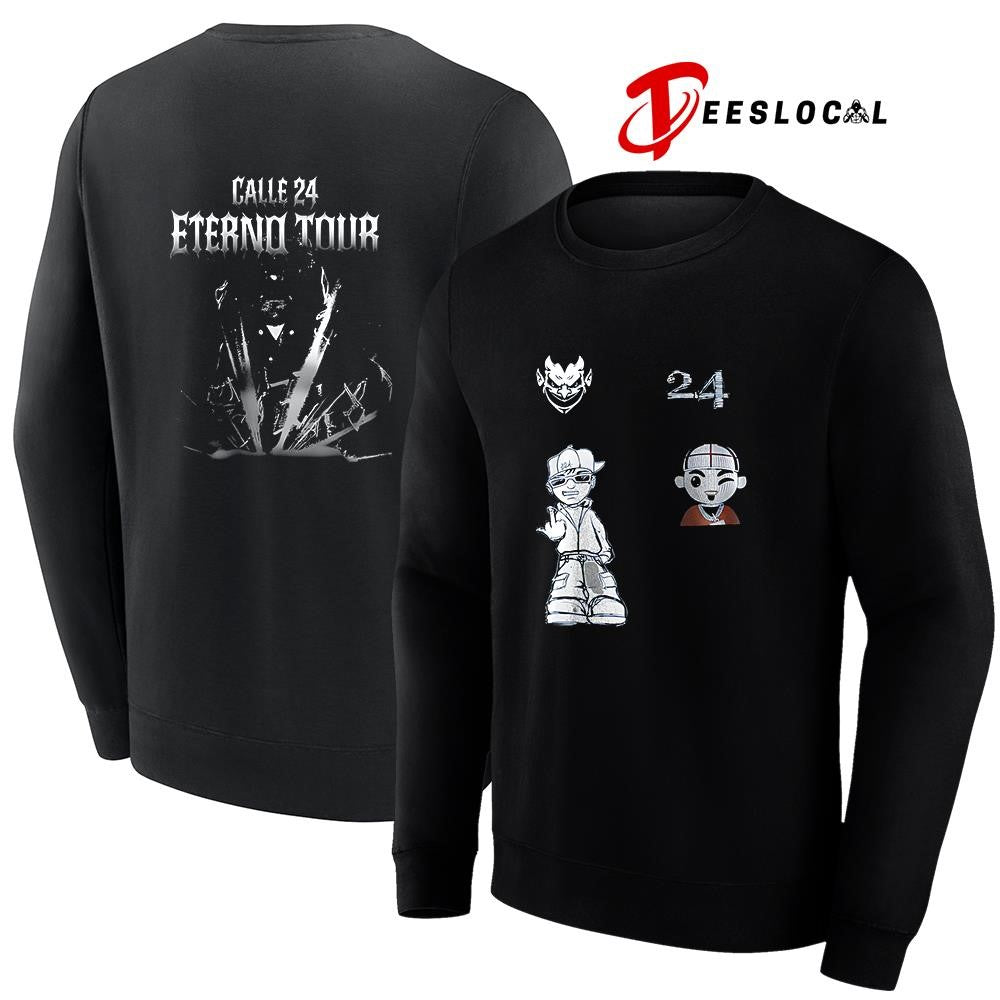 Calle 24 Eterno tour art shirt