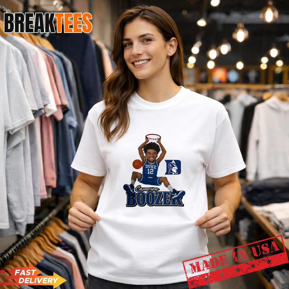 Cameron Boozer Duke Basketball Fan Graphic T-Shirt