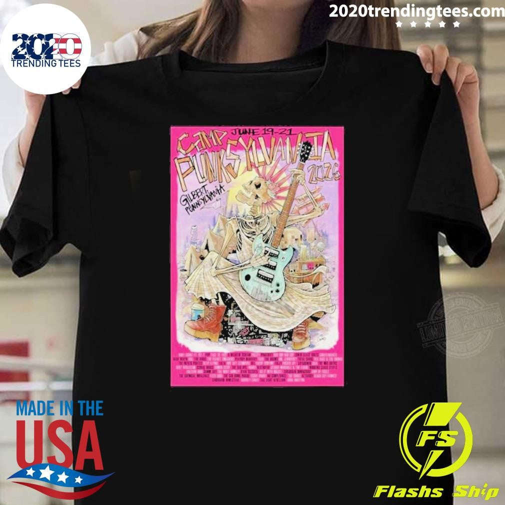 Camp Punksylvania West End Fairgrounds In Gilbert PA June 19-21 2026 Shirt
