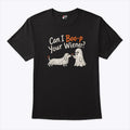 Can I Boo-p Your Wiener Dachshund Ghost Halloween T Shirt