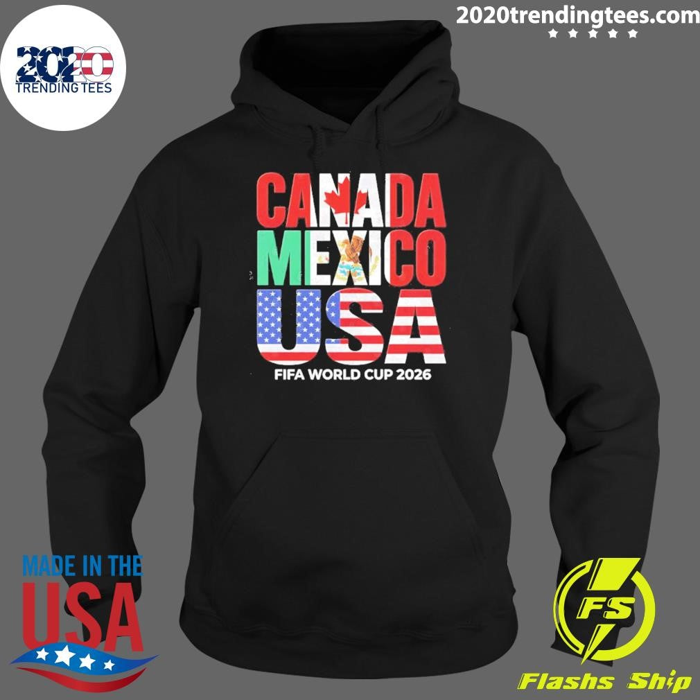 Canada Mexico Usa World Cup 2026 Shirt