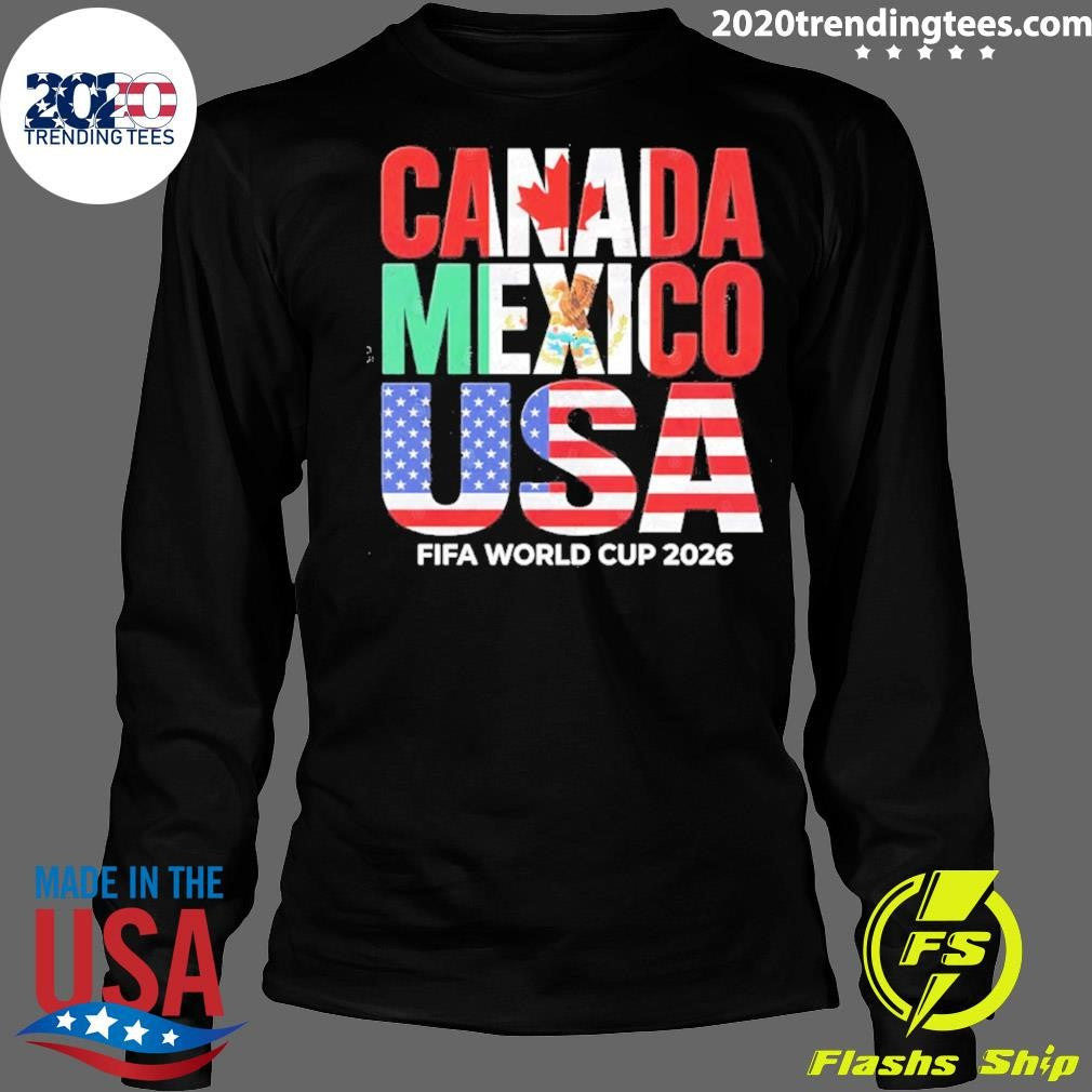 Canada Mexico Usa World Cup 2026 Shirt