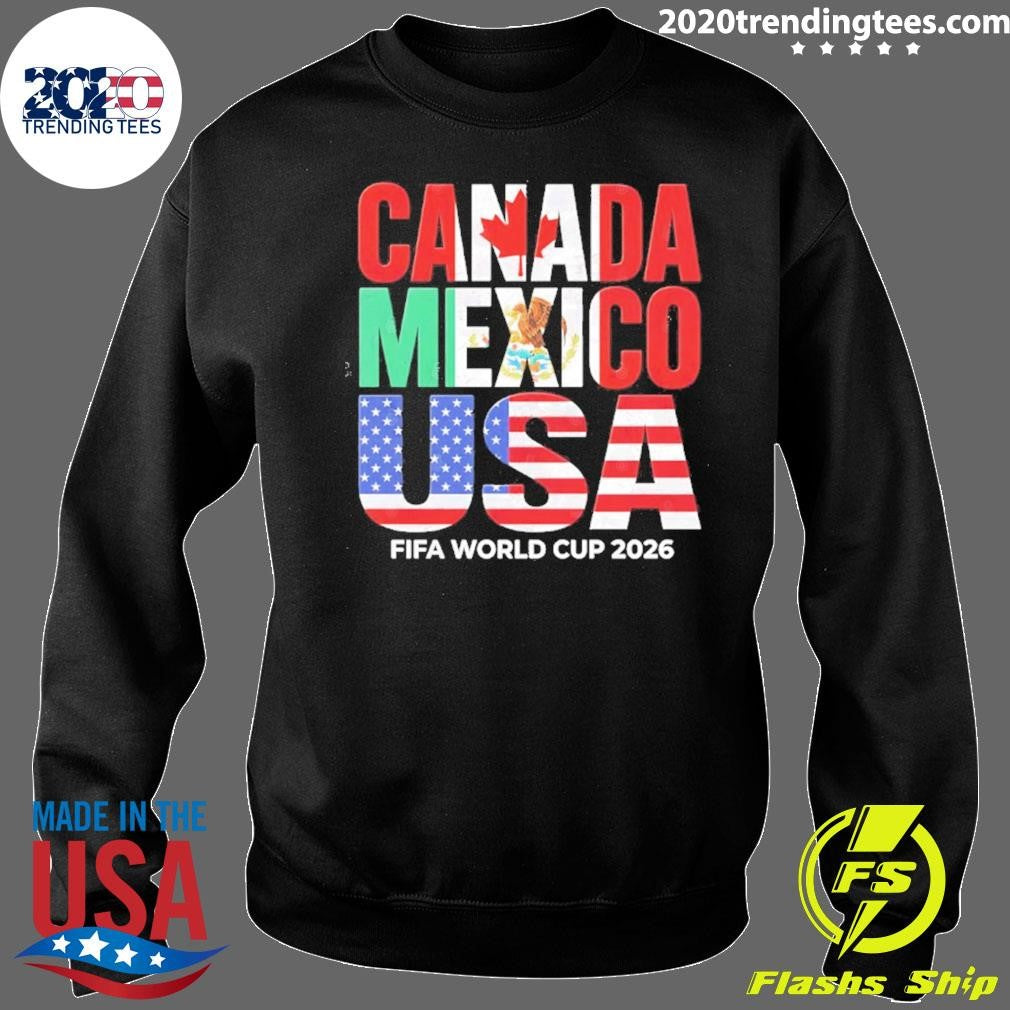 Canada Mexico Usa World Cup 2026 Shirt