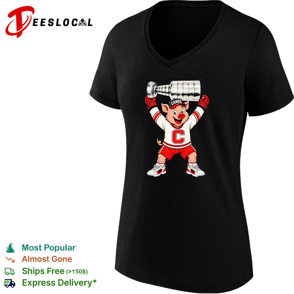 Canes Pig Stanley Cup Trophy Carolina Hurricanes Hockey shirt