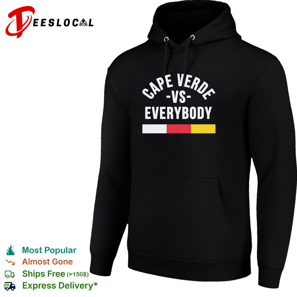 Cape Verde vs everybody flag soccer pride shirt