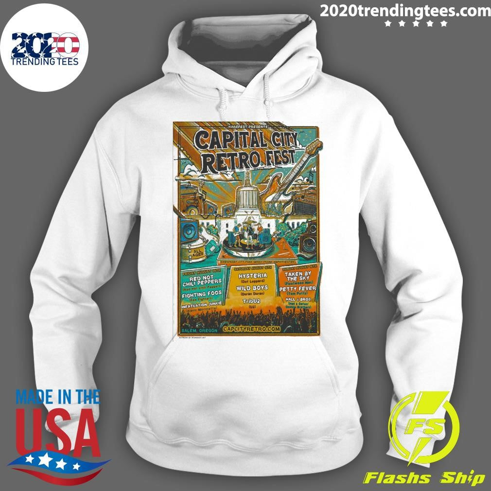 Capital City Retro Fest August 14 2026 Shirt