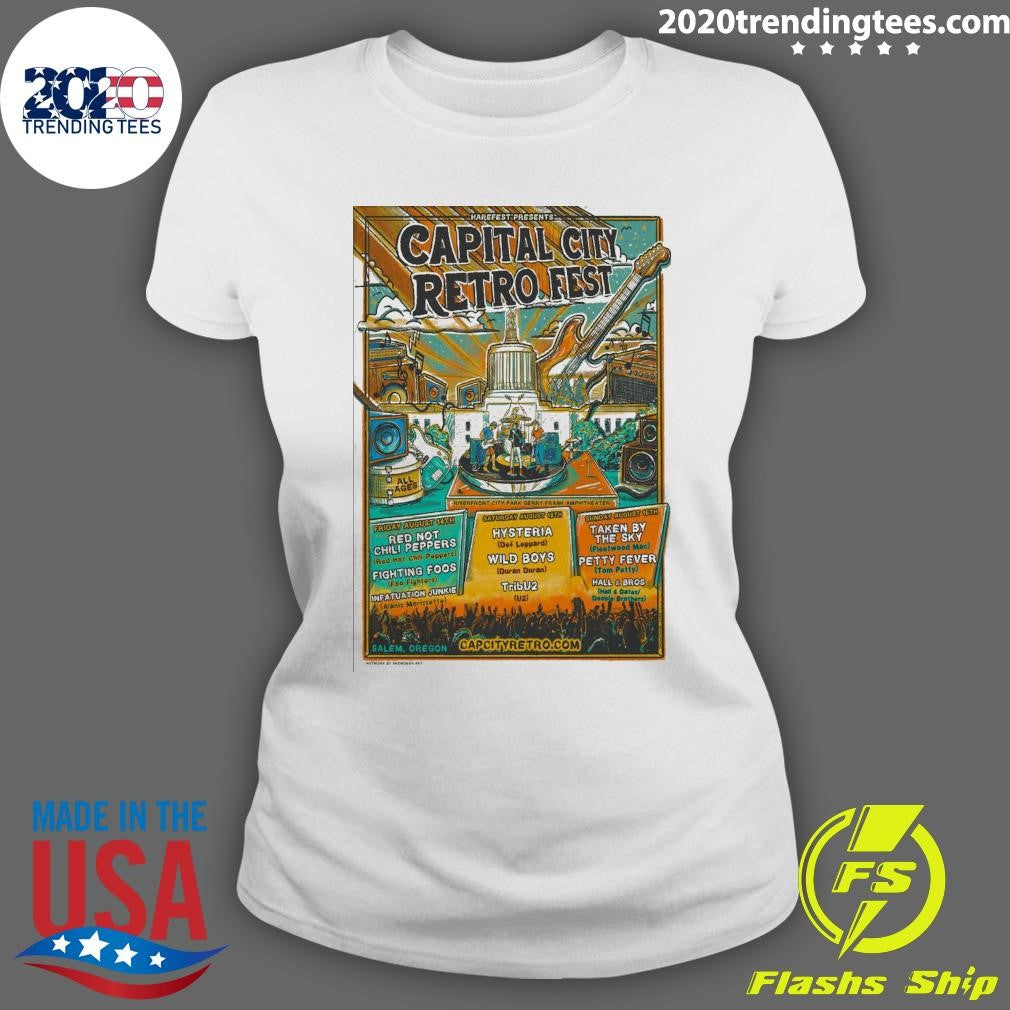 Capital City Retro Fest August 14 2026 Shirt