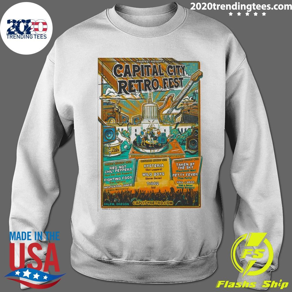Capital City Retro Fest August 14 2026 Shirt