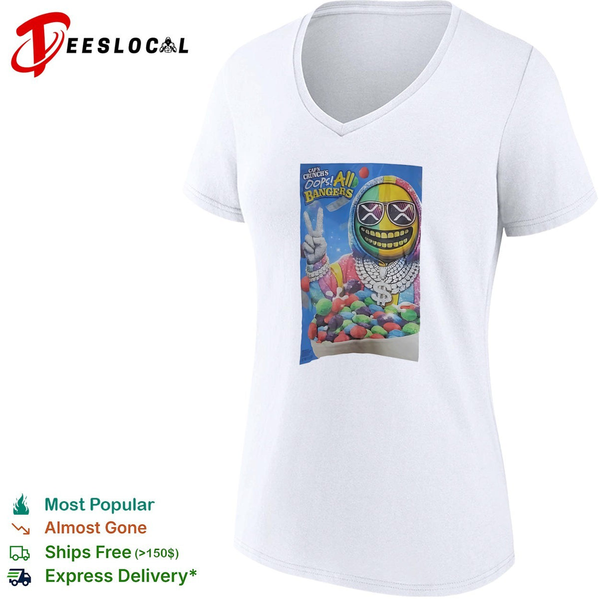 Capn Crunch Oops All Bangers shirt