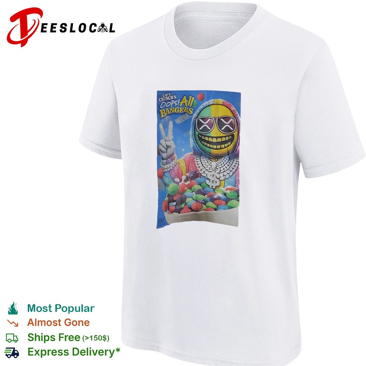 Capn Crunch Oops All Bangers shirt