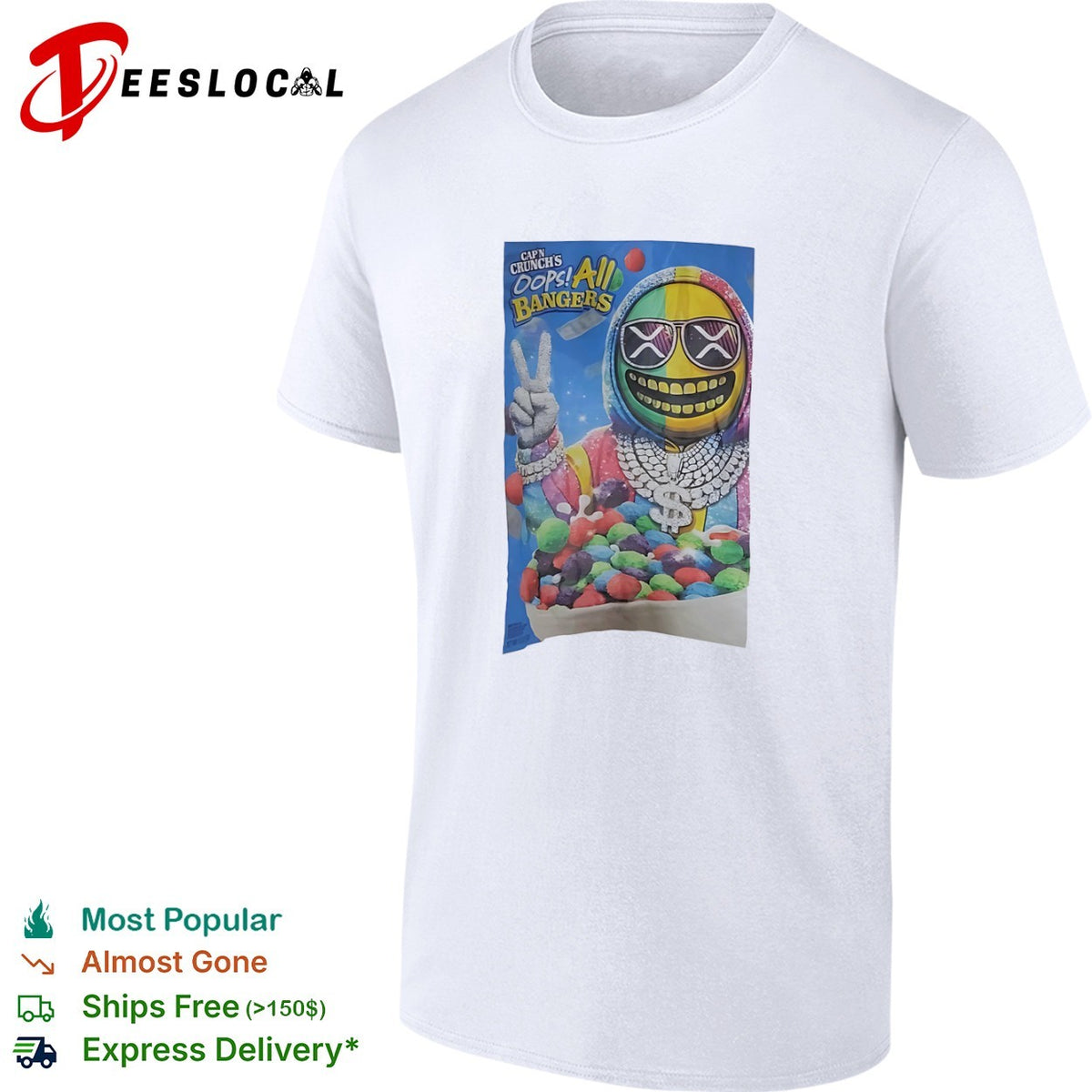 Capn Crunch Oops All Bangers shirt