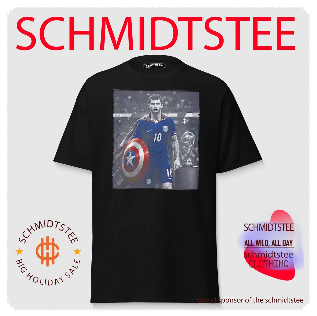 Captain Christian Pulisic World Cup 2026 shirt
