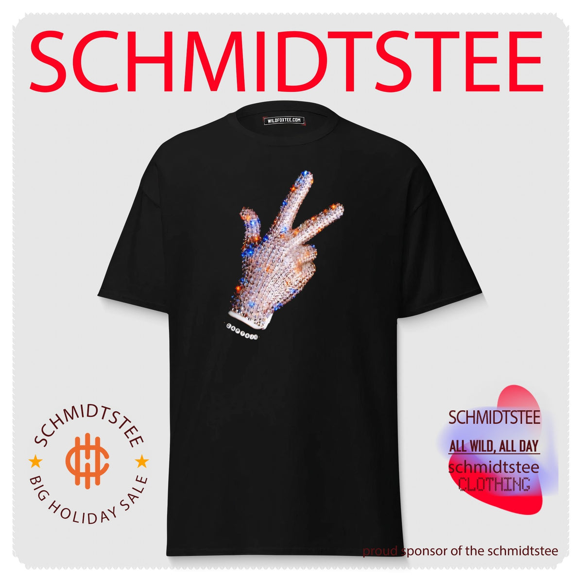 Captain Iceman Crystal Glove Shirt