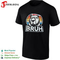 Capybara Bruh Sunset Animal shirt